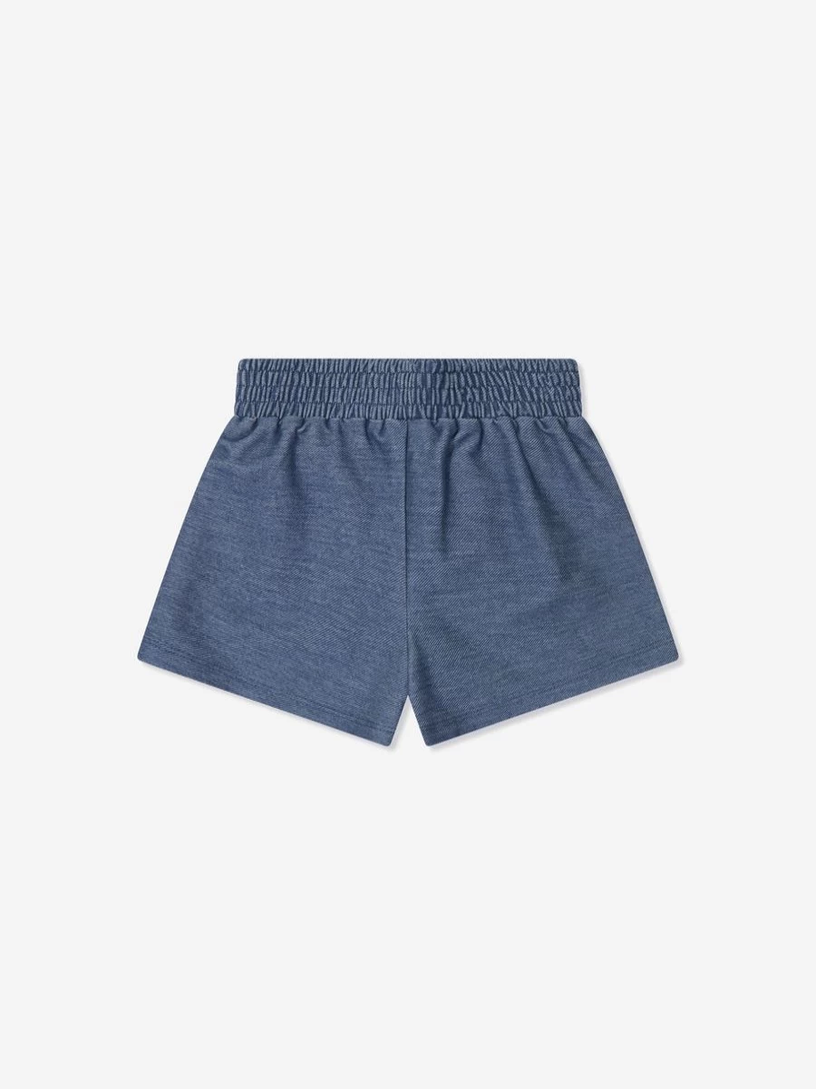 AY by AYLA Teen Girls' Blue Denim Shorts - Stylish Denim Look Shorts for Teens