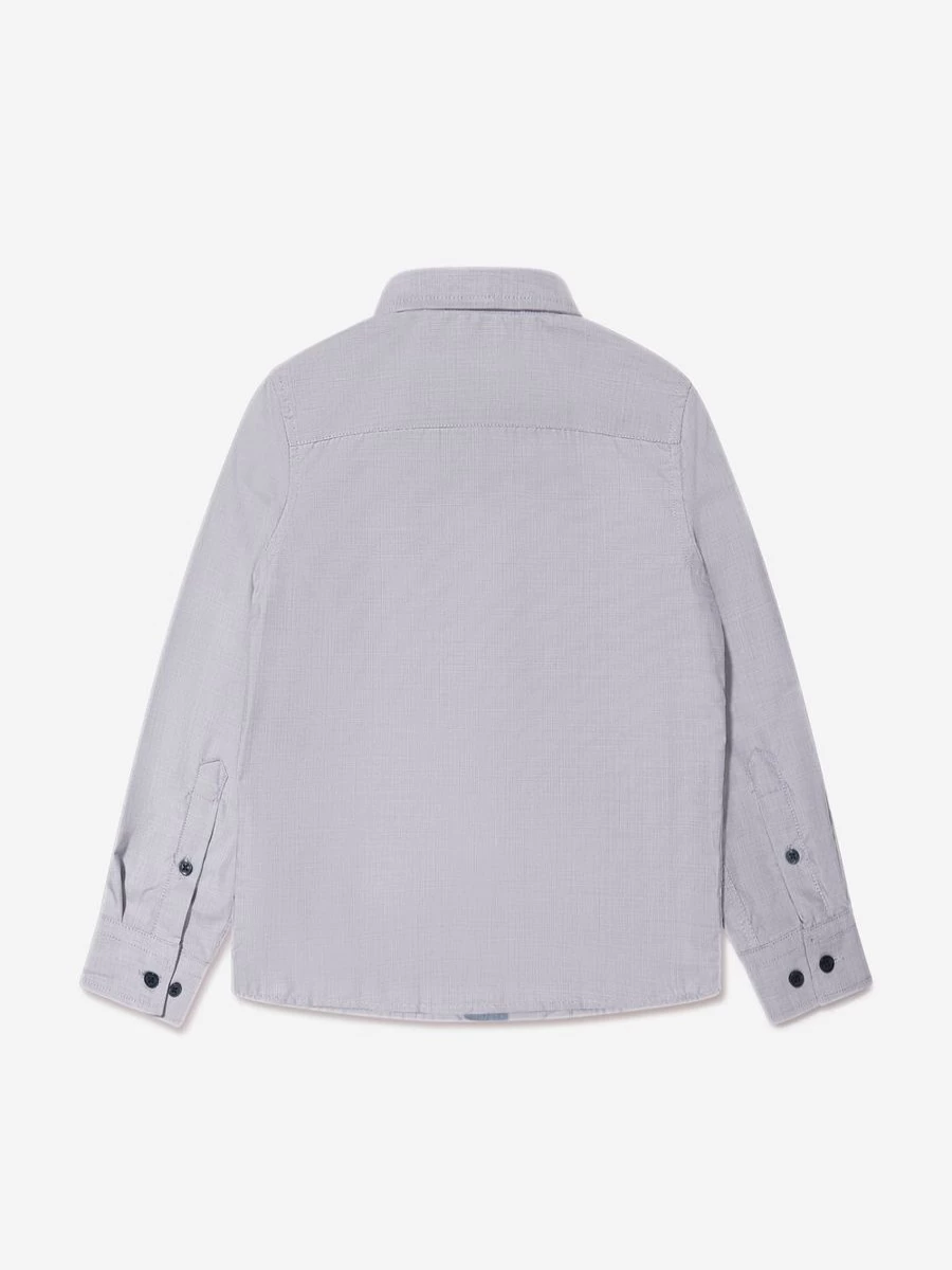 Trussardi Boys Rahill Grey Shirt for Kids – Premium Cotton Casual Wear