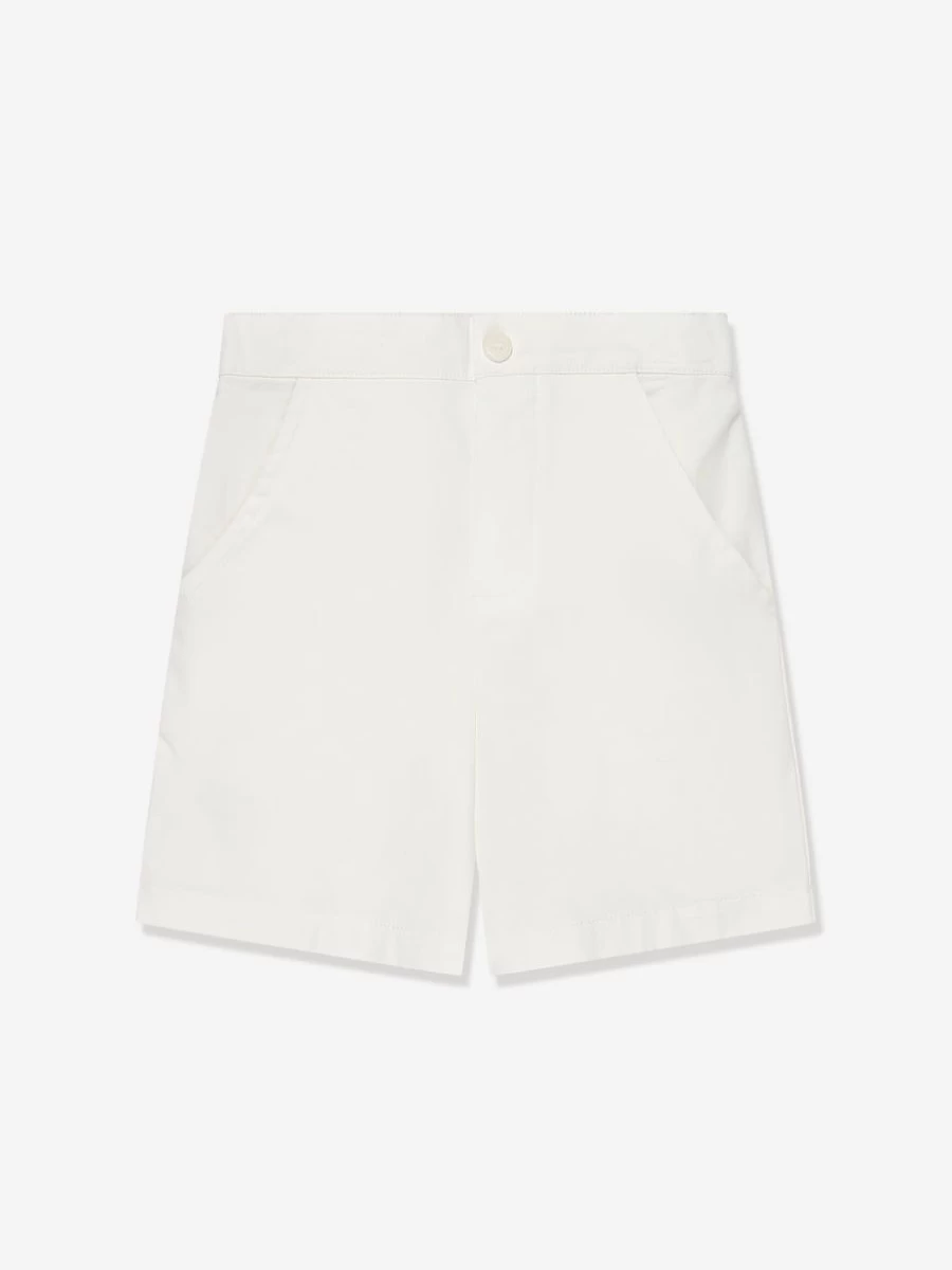 "Rachel Riley Boys' White Shorts – Premium Comfort & Style"