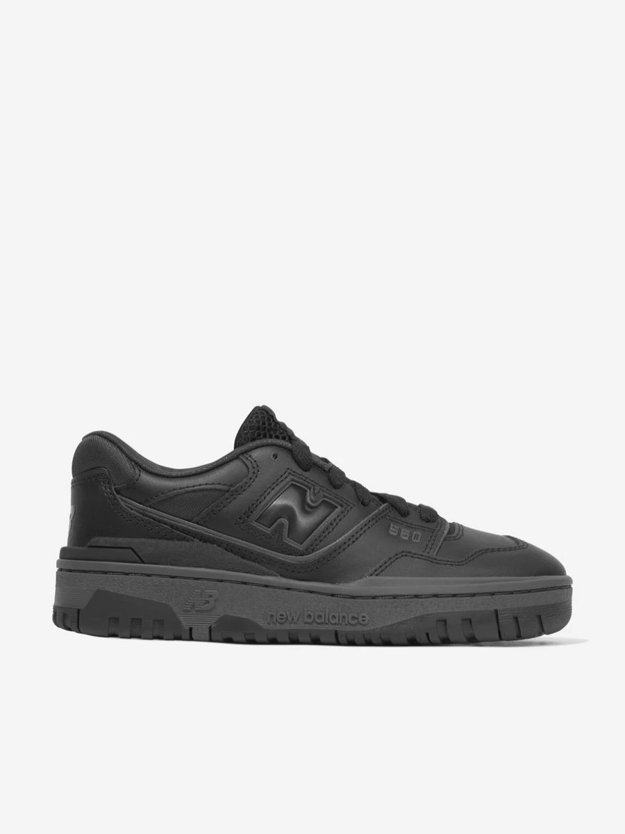 New Balance Kids 550 Black Sneakers for Girls - Lightweight & Comfortable Trainers