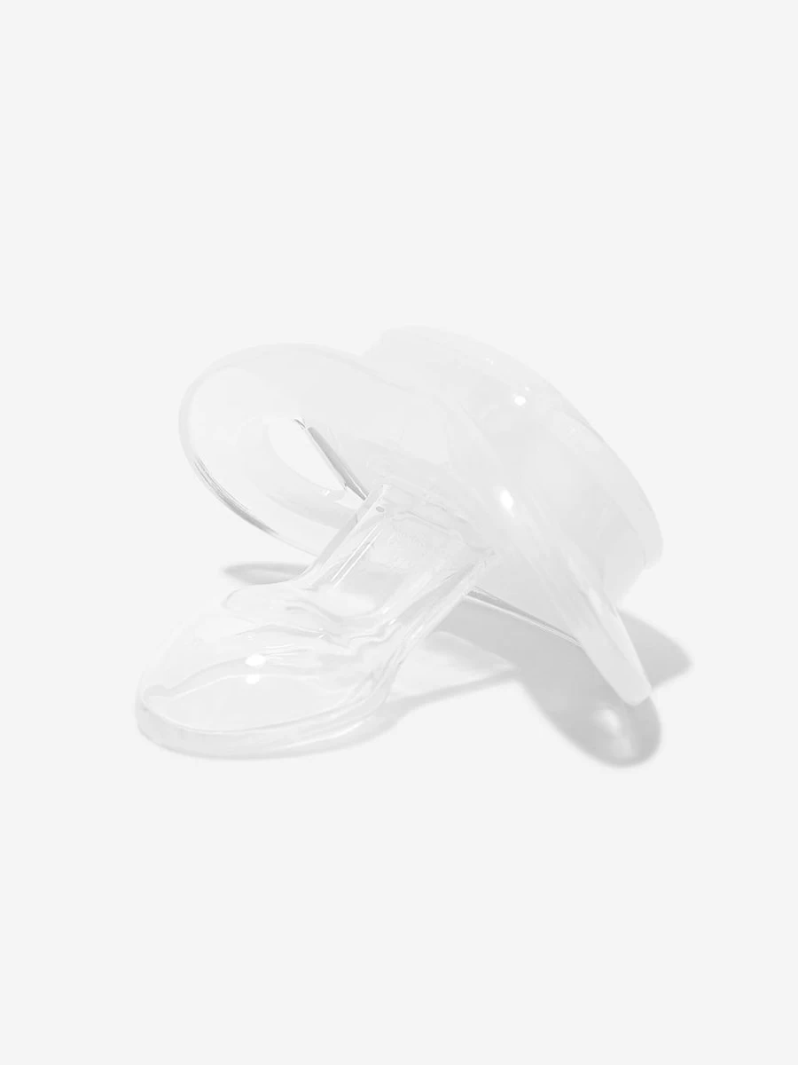 BOSS Baby White Logo Print Pacifier | Stylish & Comfortable Baby Gift