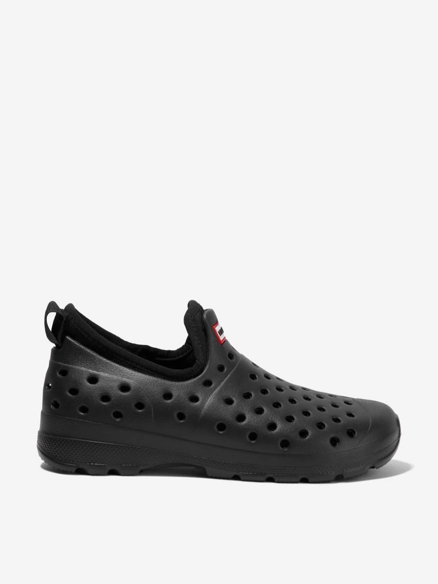 Hunter Teen Water Shoes for Kids - Black Aquatic Sports Sandals