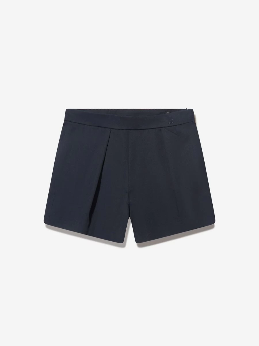 Bonpoint Teen Girls Navy Cotton Shorts | Premium Comfort & Style