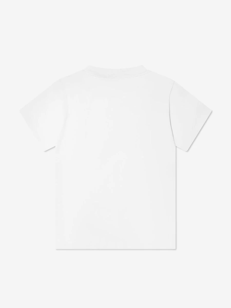 "Missoni Teen Boys' White Logo T-Shirt"