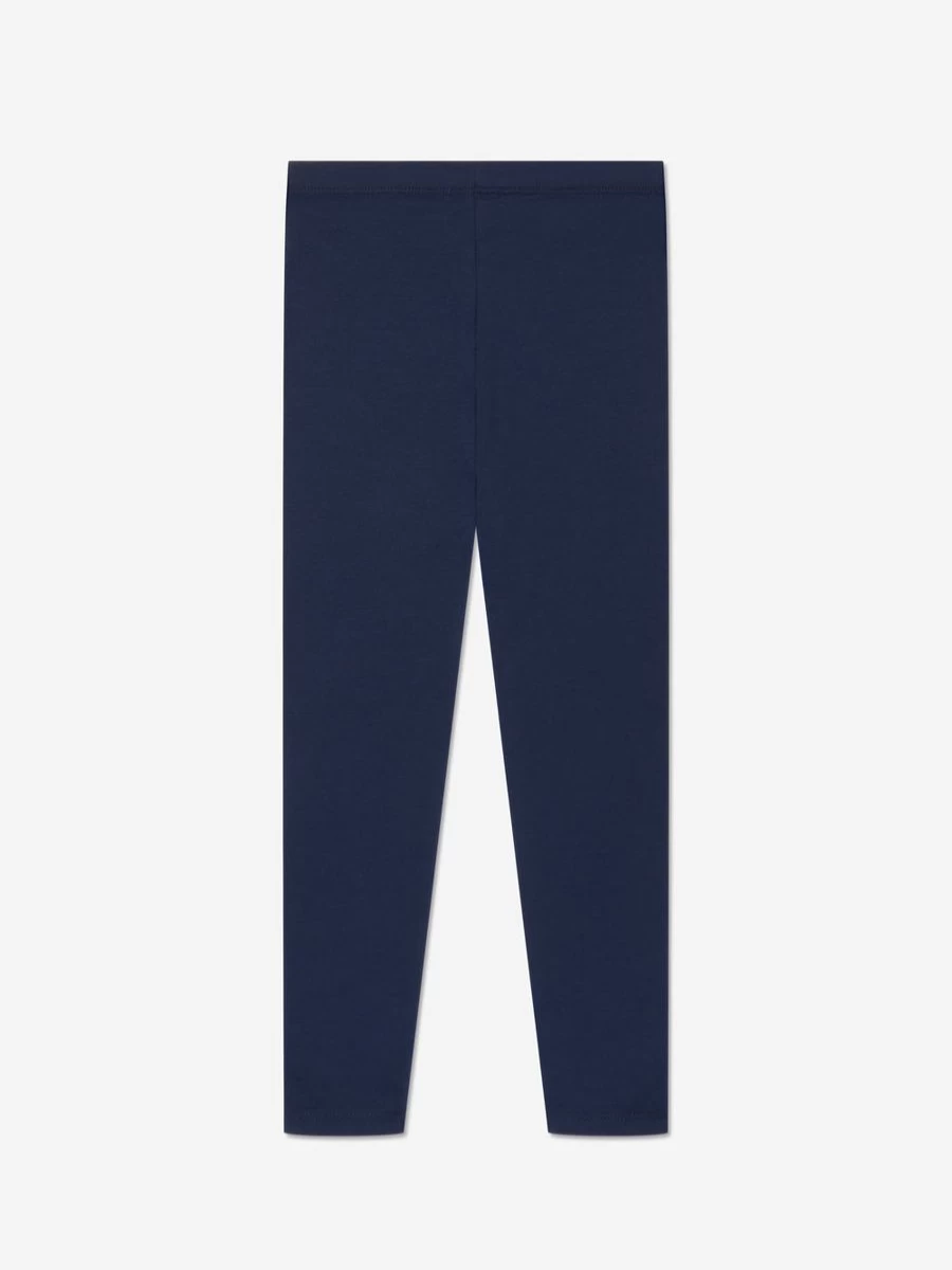 KENZO KIDS Girls' Navy Logo Print Leggings for Toddlers & Kids