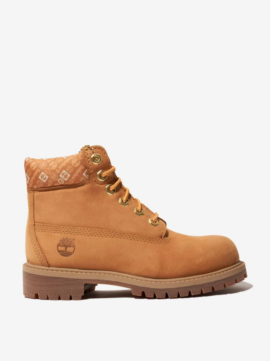 Timberland Kids Premium 6 Inch Nubuck Boots for Teens - Durable & Stylish