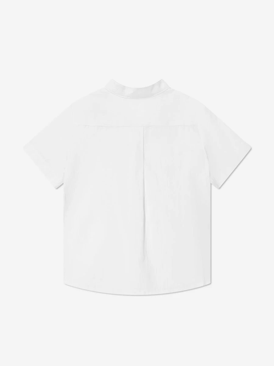 Bonpoint Boys Cillian White Shirt – Classic White Shirt for Boys