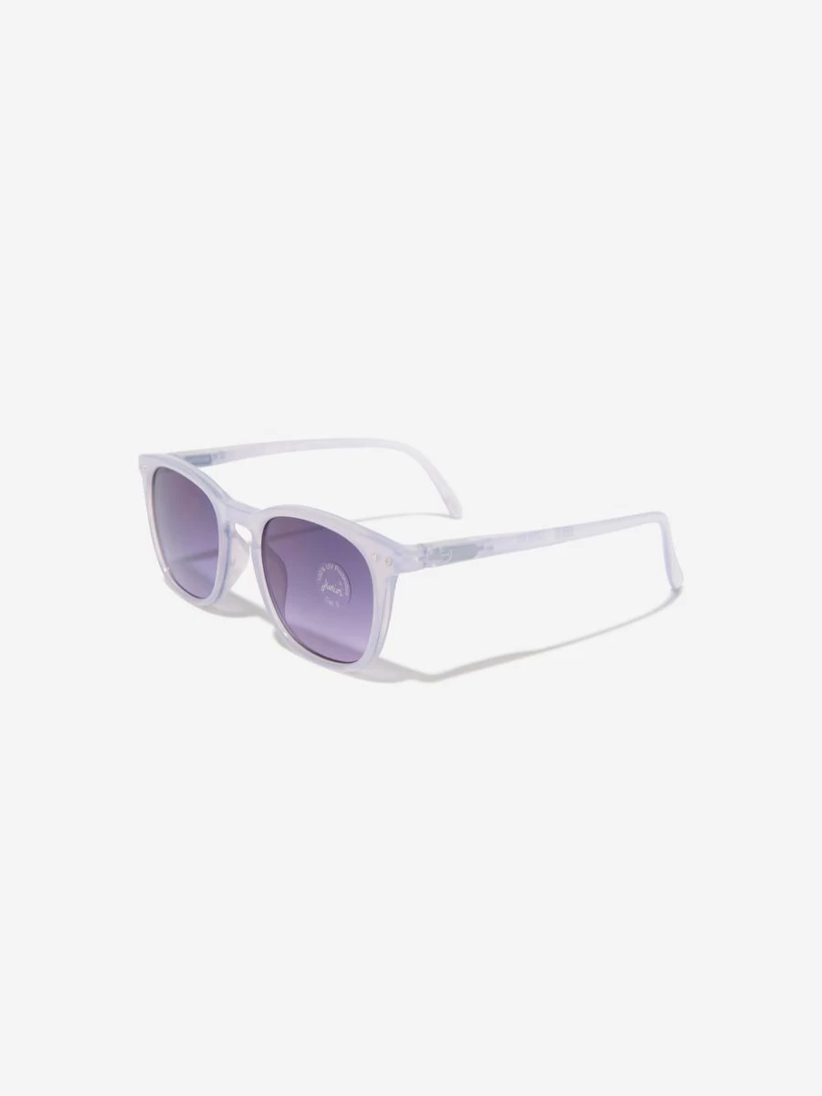 "Izipizi Purple Trapeze Sunglasses for Girls – Iconic Fashion Shades"