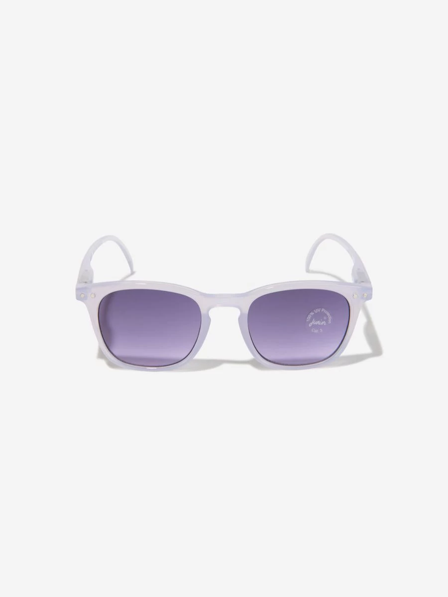 "Izipizi Purple Trapeze Sunglasses for Girls – Iconic Fashion Shades"
