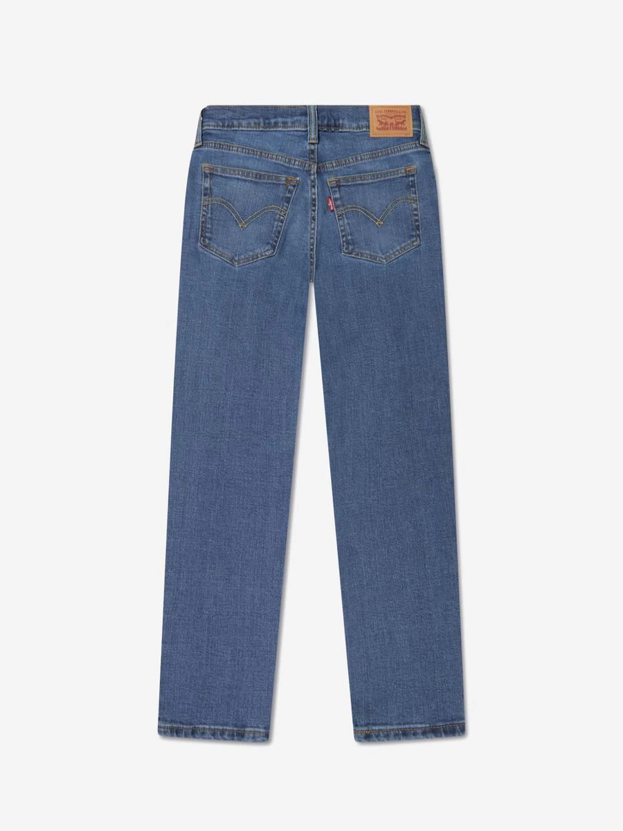 Levi's Kids 501 Original Jeans for Girls - Classic Blue Denim