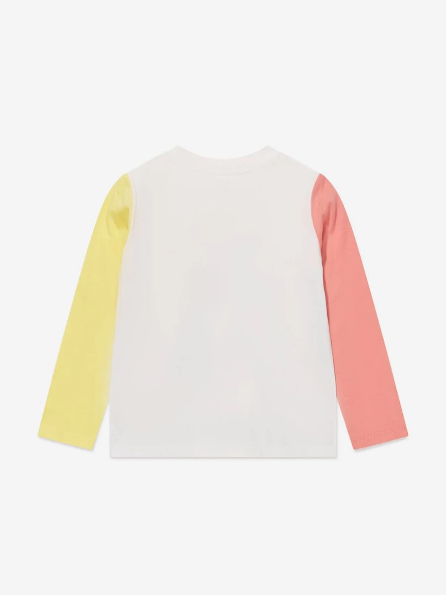Stella McCartney Kids Unicorn Print Long Sleeve T-Shirt for Teen Girls - Colorful Design