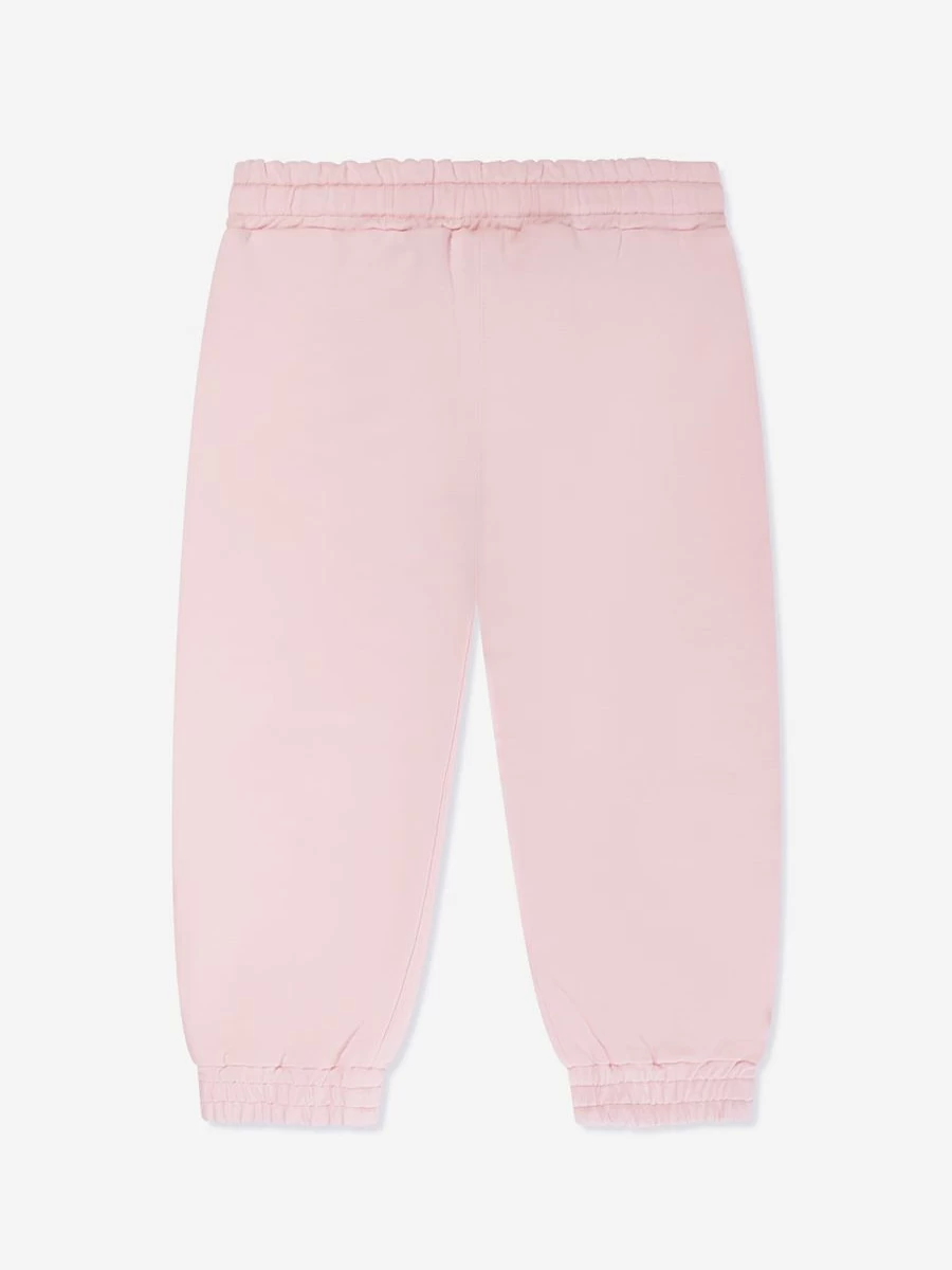 Dolce & Gabbana Kids Baby Girls Pink Joggers - Soft Comfortable Athletic Pants