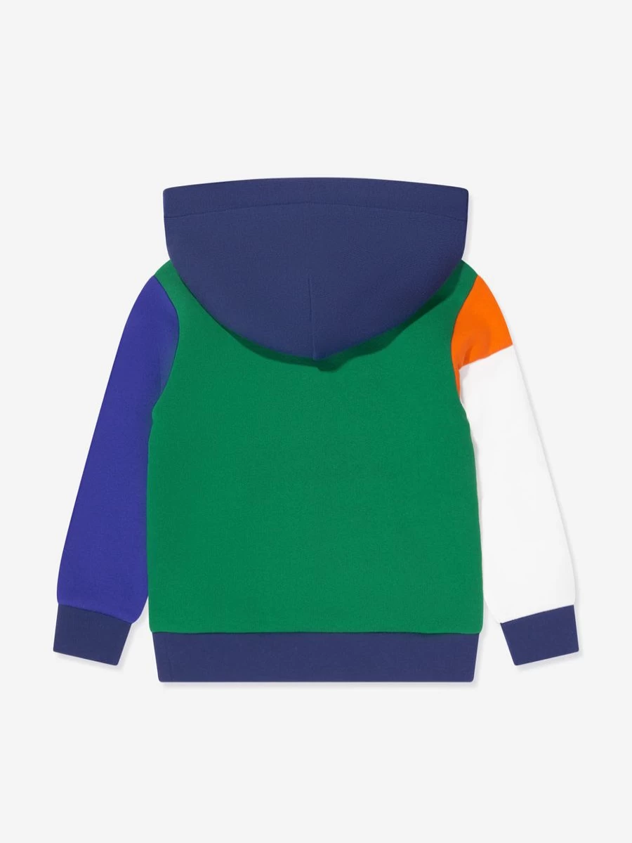 Ralph Lauren Boys' Colorblock Hooded Sweatshirt - Multicolor Pullover for Kids