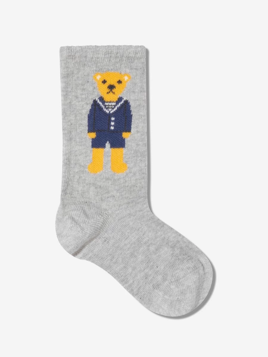 Mini Rodini Boys' 6 Pack Multicolored Skipper Socks for Kids