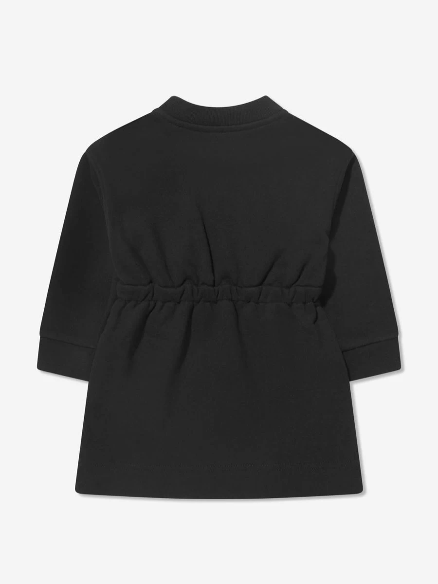 Burberry Kids Baby Girls Black Long Sleeve Mini Talbot Dress - Childsplay Clothing