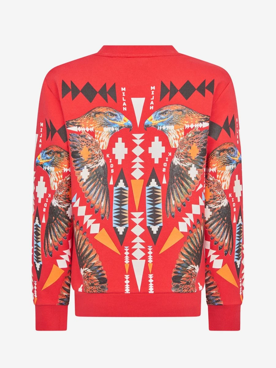 Marcelo Burlon Boys' Sweatshirt - Trendy Cotton Top for Boys