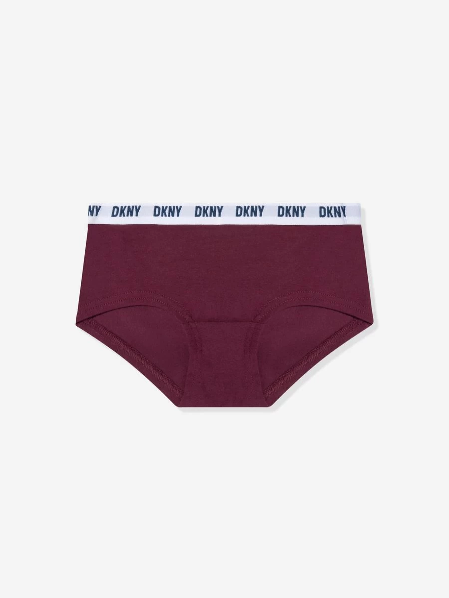 DKNY Teen Girls 3-Pack Red Hipster Underwear Set