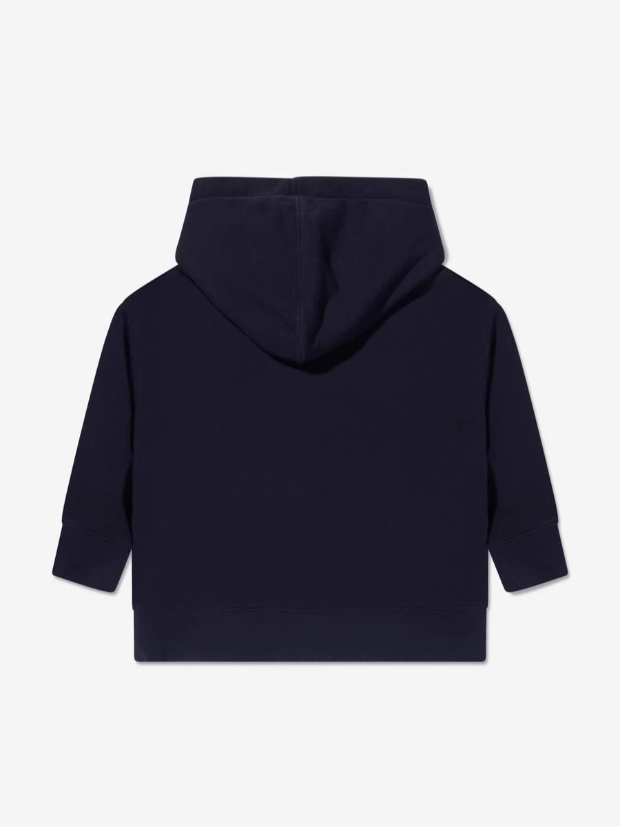 Palm Angels Teen Boys Dinosaur Punk Hoodie - Navy Blue Pullover