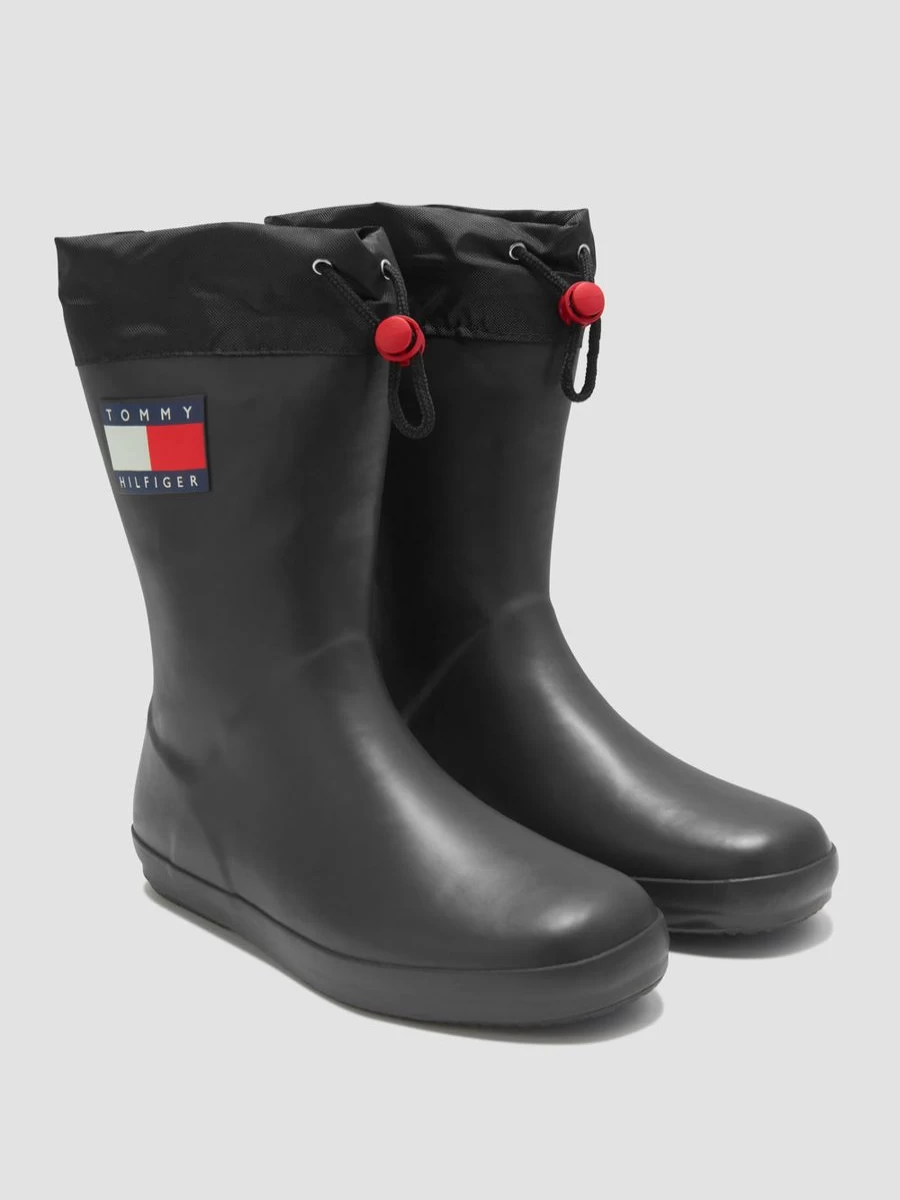 Tommy Hilfiger Teen Unisex Wellies - Waterproof Rain Boots for Boys and Girls