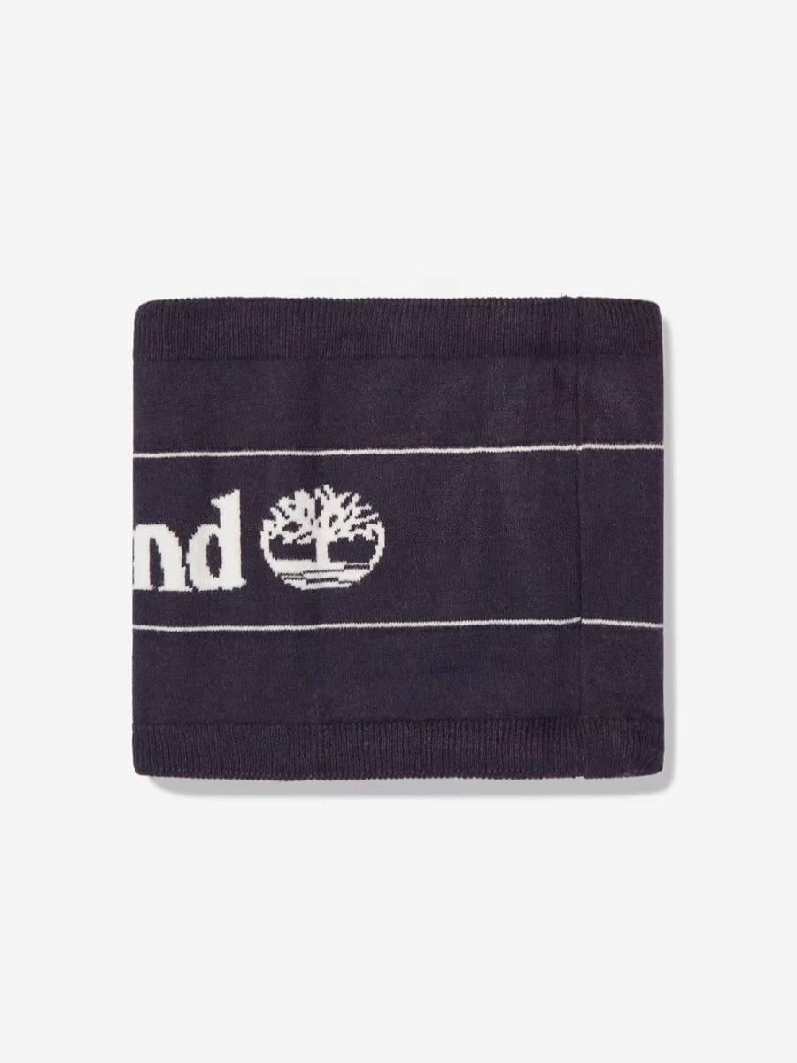 Timberland Baby Boys Navy Snood - Warm Winter Neck Warmer for Toddlers