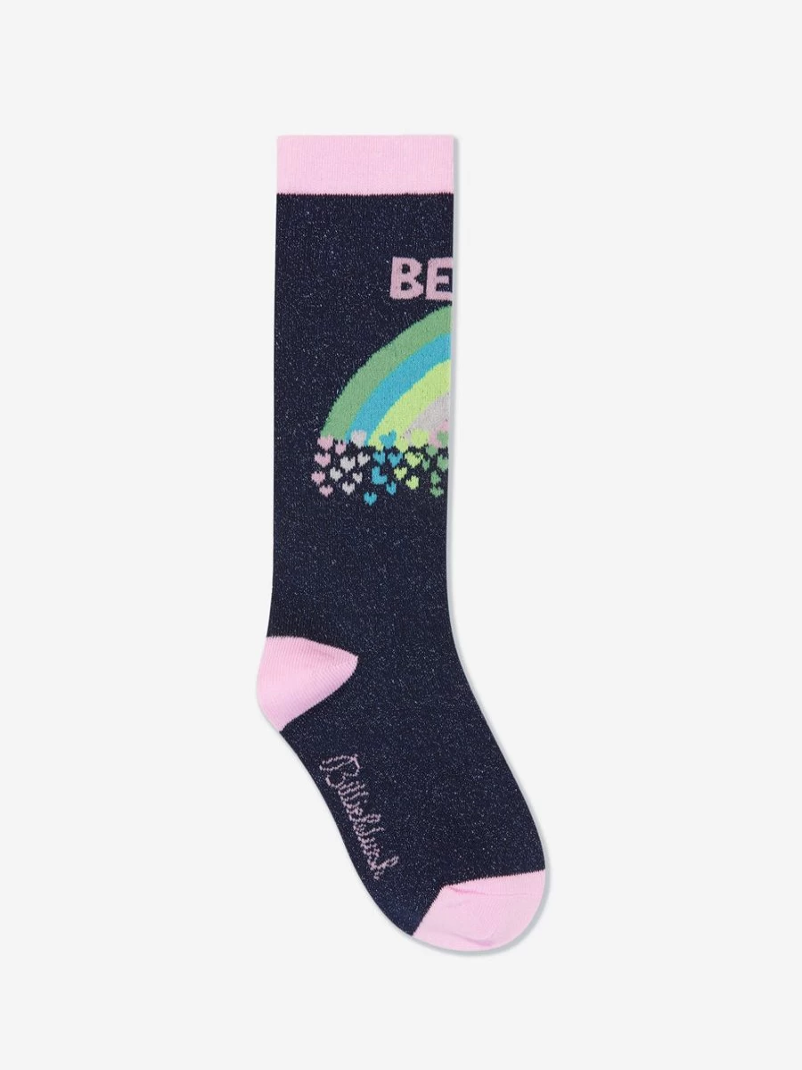 "Billieblush Navy Girls Best Friend Socks for Girls – Stylish & Comfortable"