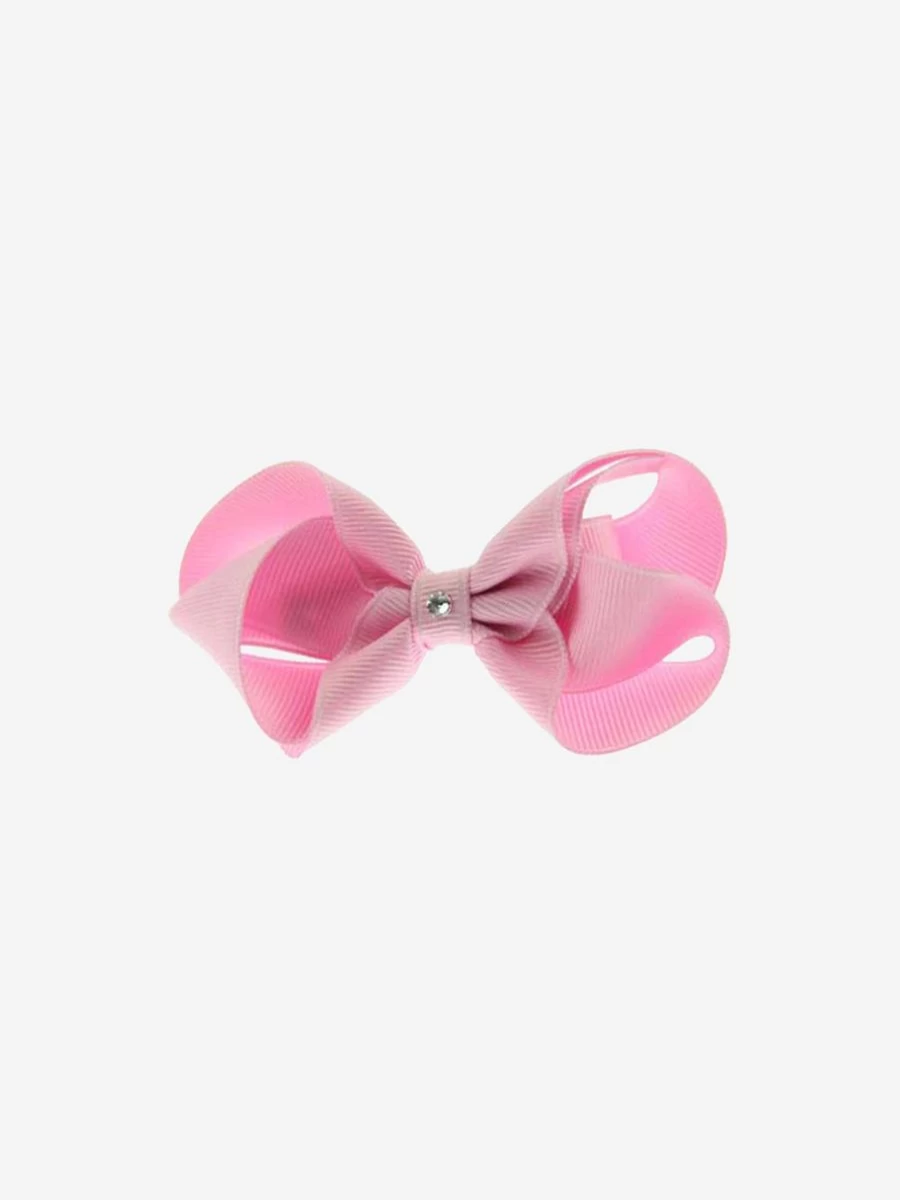 Dotty Daydreams Teen Girls Powder Pink Bow Hair Clip - Stylish Hair Accessory for Teens