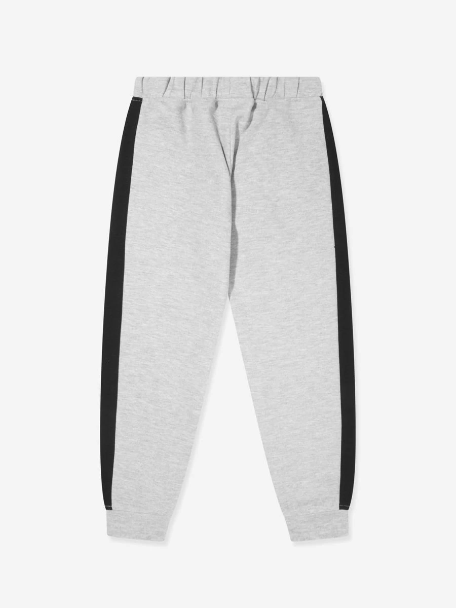 The North Face Boys' Grey Logo Joggers for Kids - Comfortable Athletic Pants