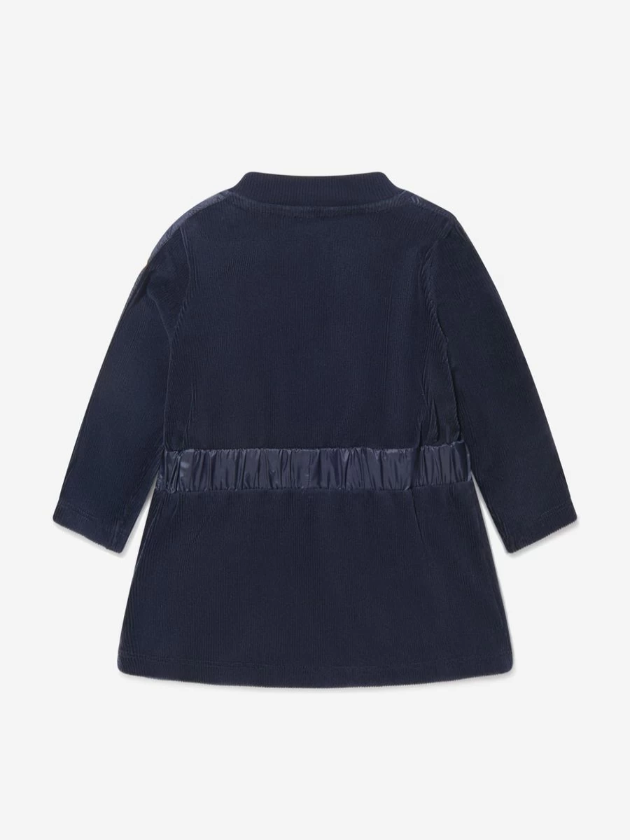 Moncler Enfant Baby Girls Velour Dress - Luxurious Toddler Velour Gown by Moncler for Infant & Newborn Fashion