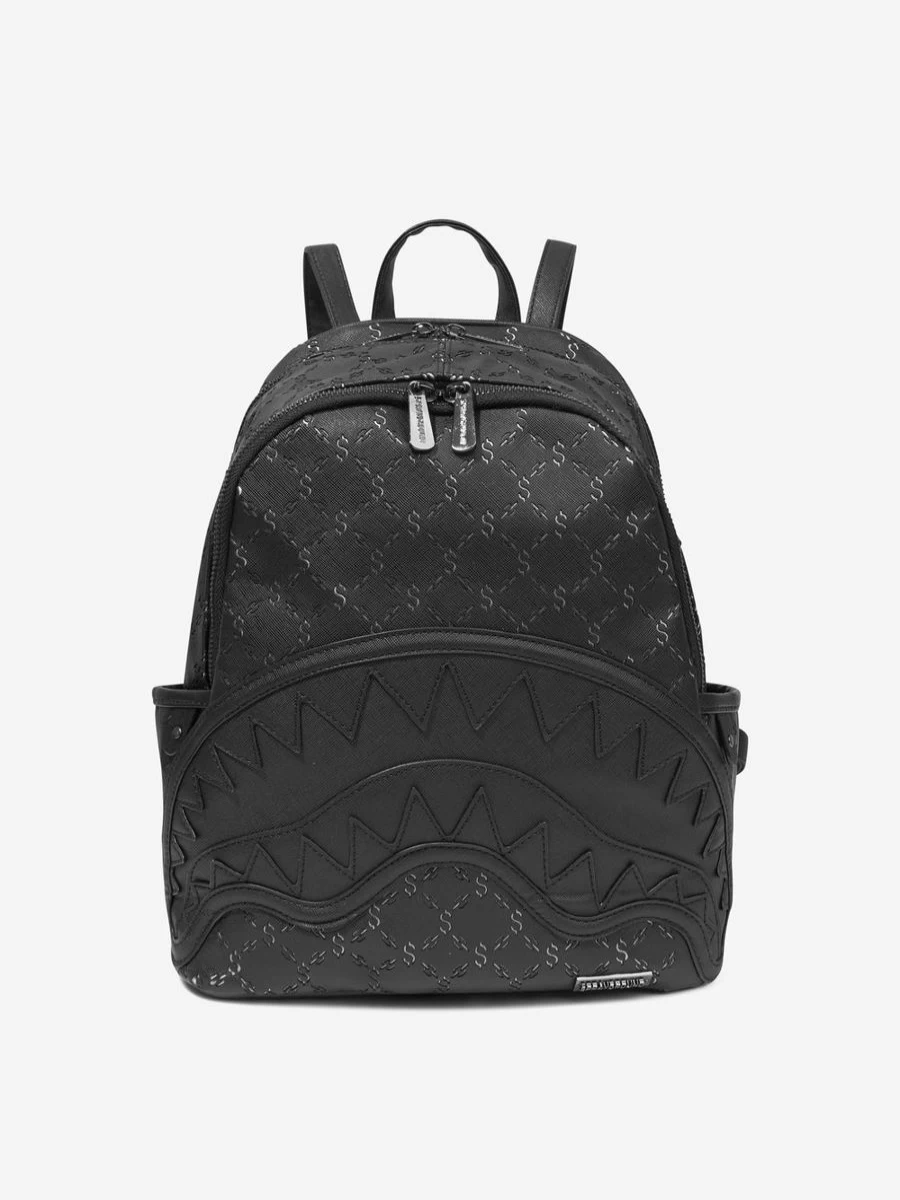 Sprayground Boys Trippy Moneygram Savage Black Backpack for Kids
