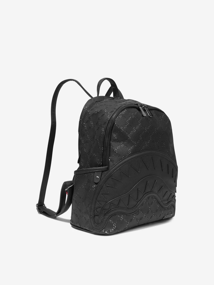 Sprayground Boys Trippy Moneygram Savage Black Backpack for Kids