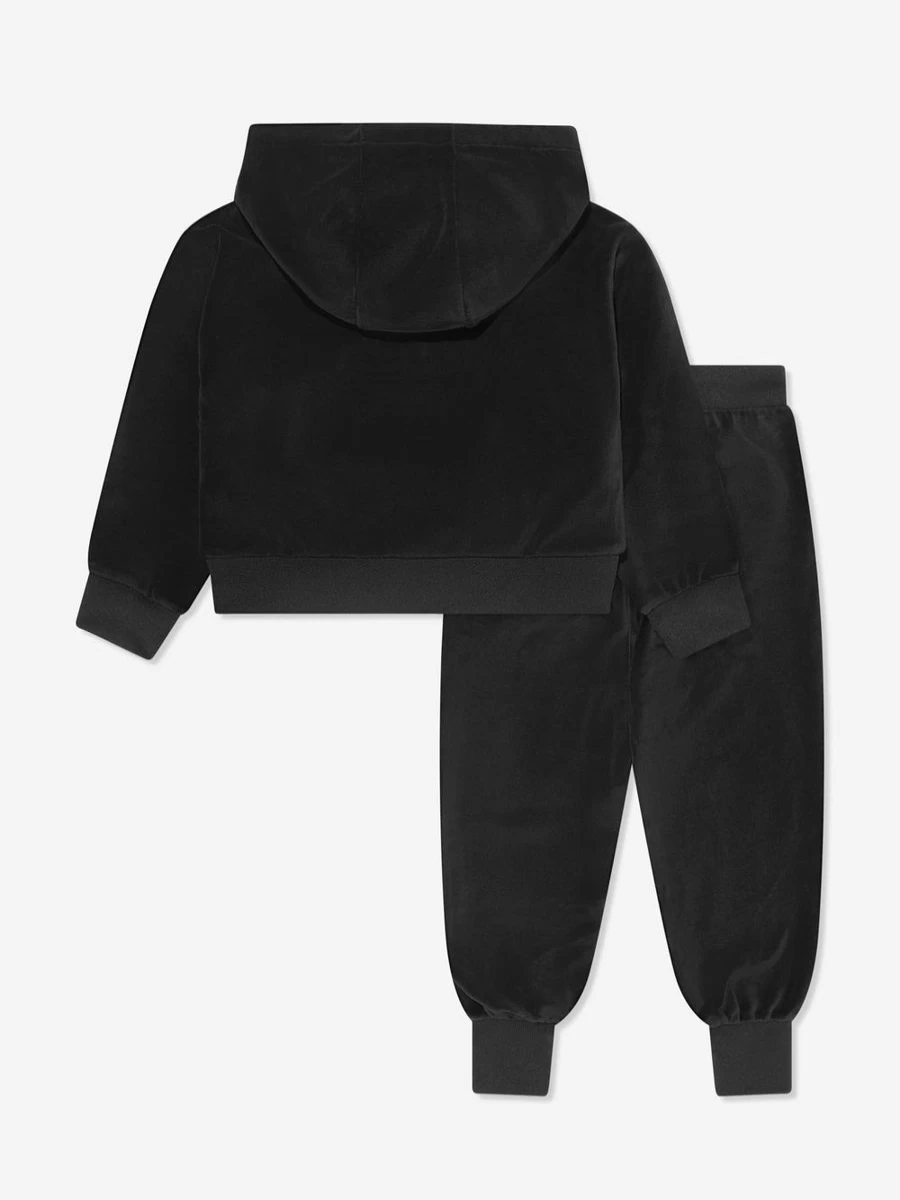 Moschino Kids Black Teddy Bear Tracksuit for Teen Girls