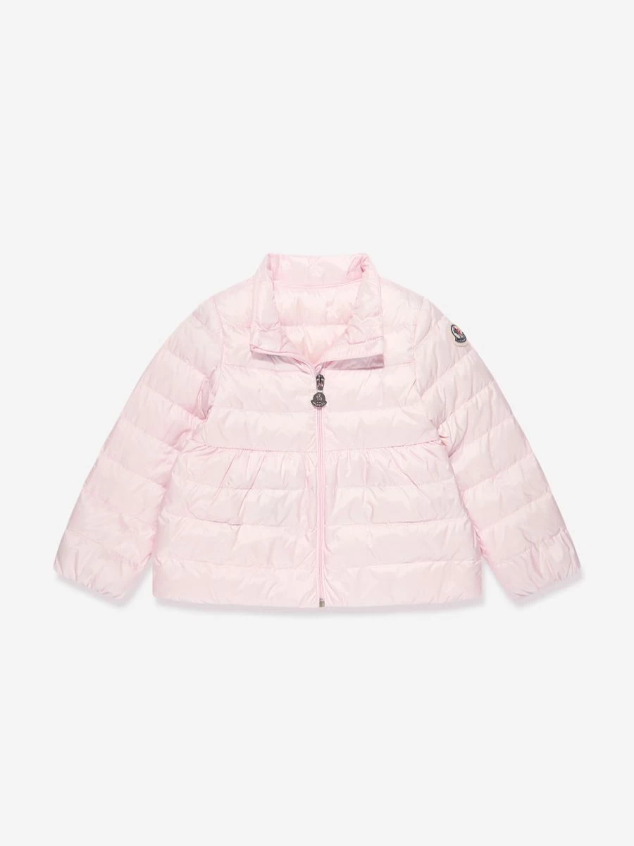Moncler Enfant Baby Girls Pink Joelle Down Padded Jacket