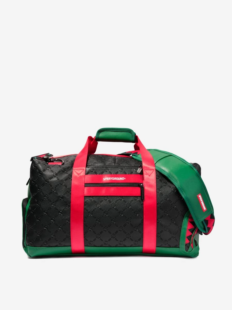 Sprayground Girls' Kids Deniro Duffle Bag - Colorful Multicolour Backpack for School & Travel