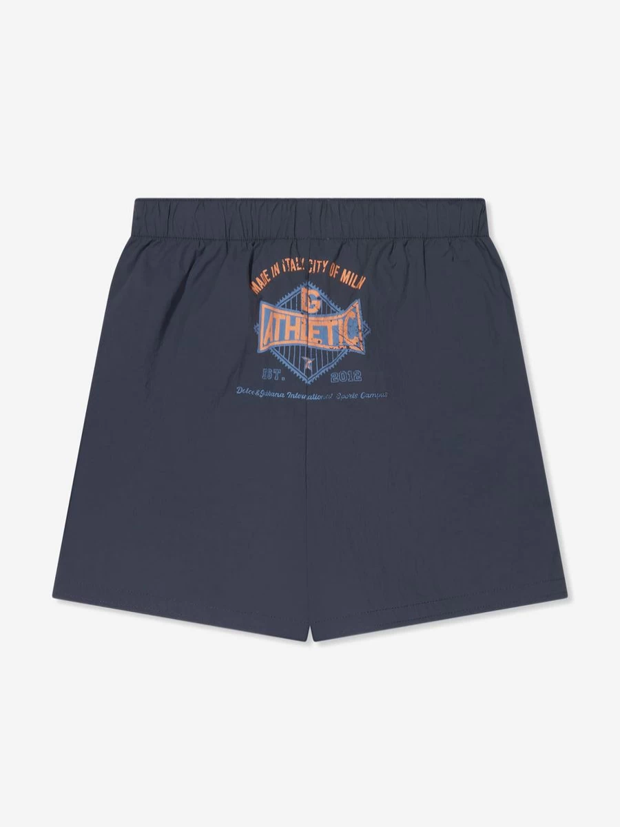 Dolce & Gabbana Kids Boys Navy Swim Shorts for Active Water Play