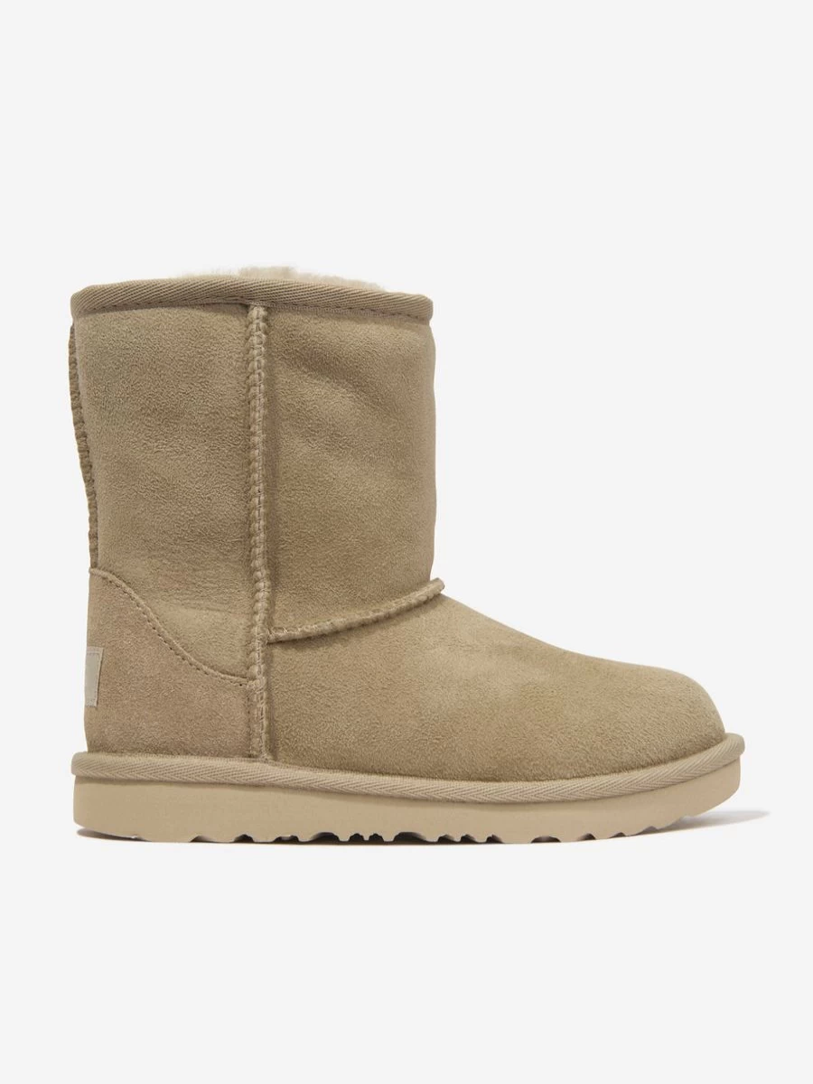 UGG Girls' Classic II Boots in Beige - Kids' Winter Footwear