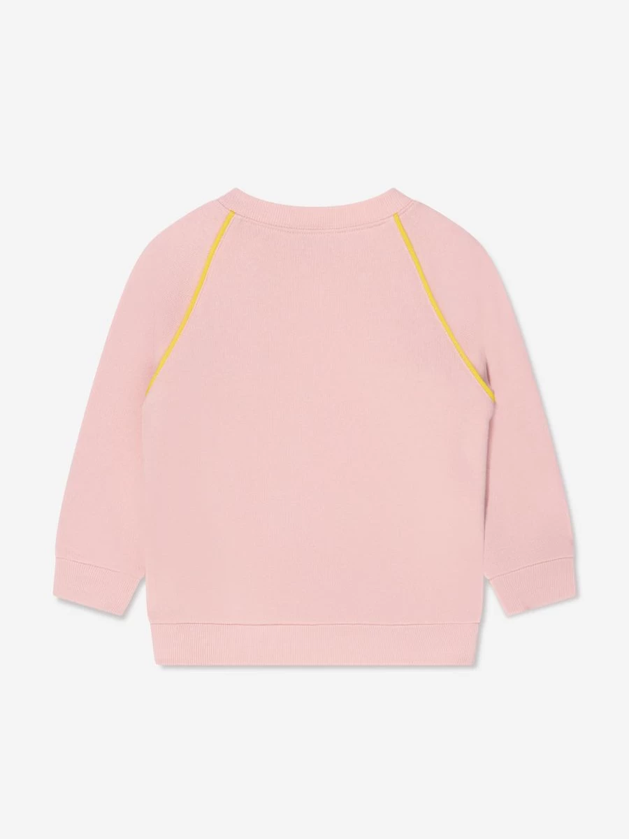 Gucci Kids Baby Girls Pink Apple Print Sweatshirt