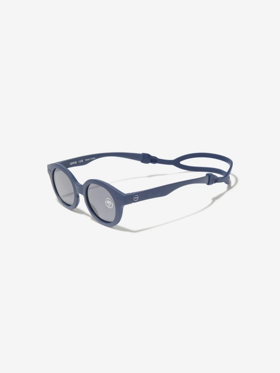 Izipizi Boys Navy Retro Mini Sunglasses for Kids – Vintage Style UV Protection