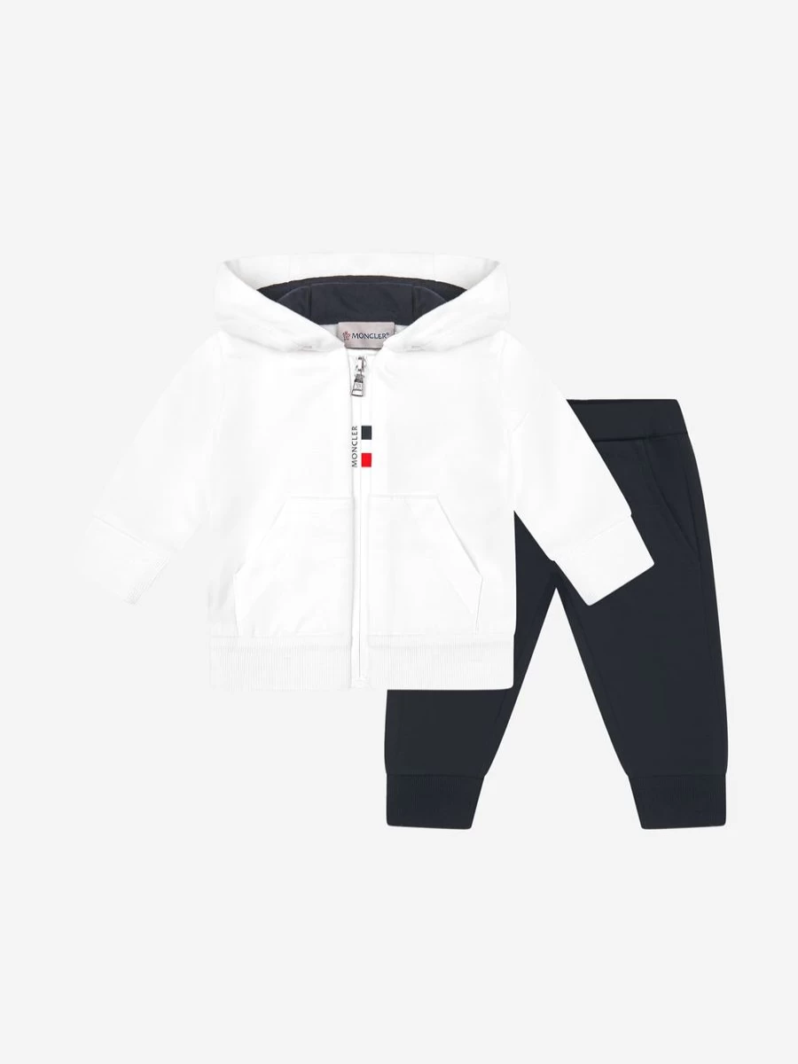 Moncler Enfant Baby Boys Tracksuit - Premium Cotton Winter Outfit Set for Infants