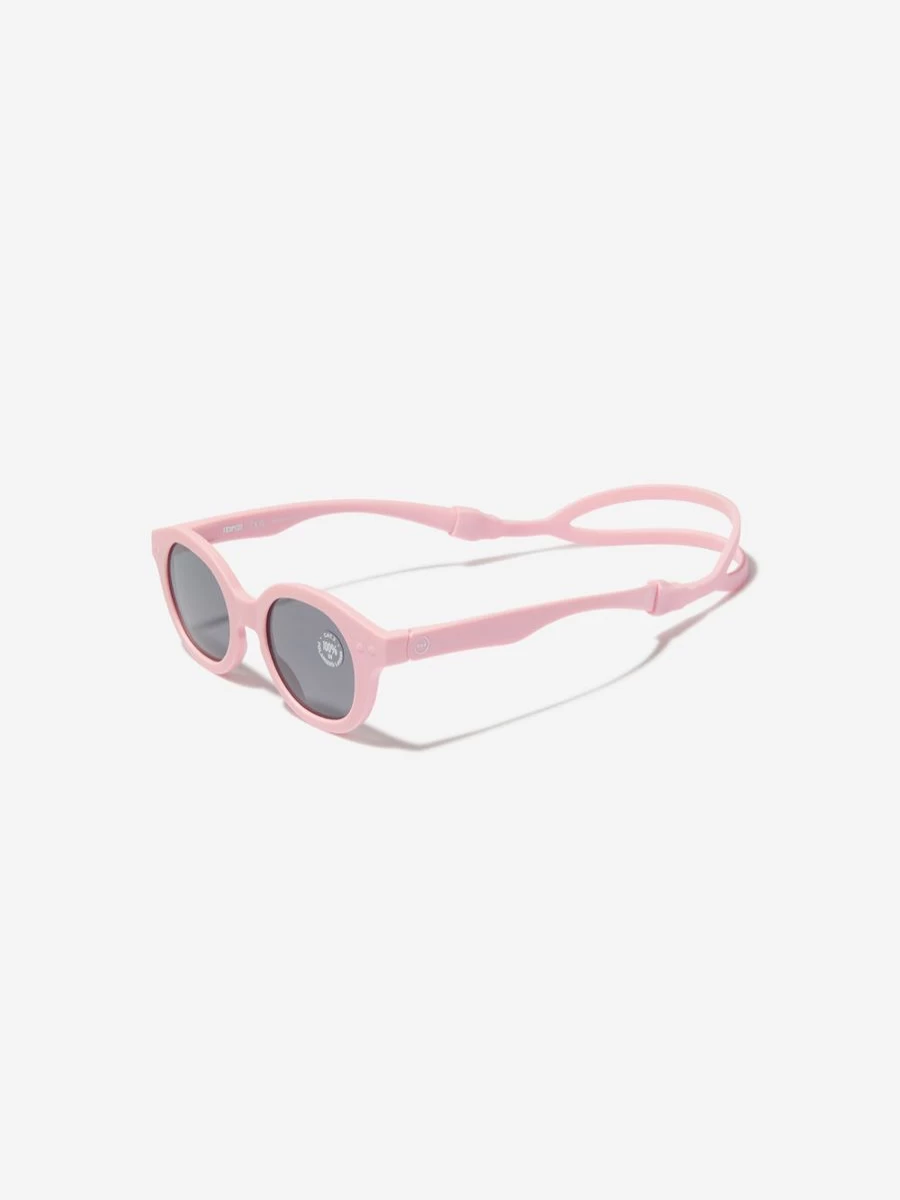 Izipizi Girls Pink Retro Mini Sunglasses – Vintage Style Kids Sunglasses