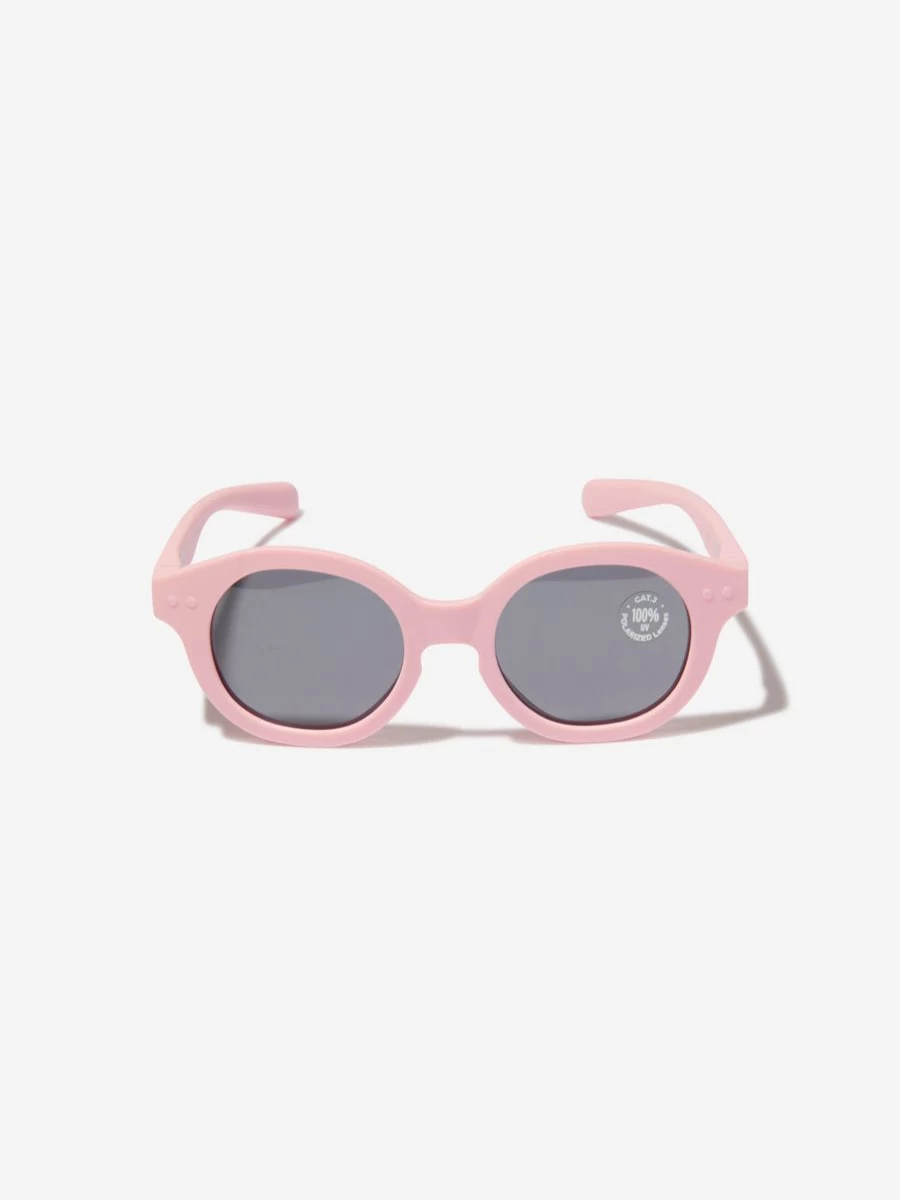 Izipizi Girls Pink Retro Mini Sunglasses – Vintage Style Kids Sunglasses