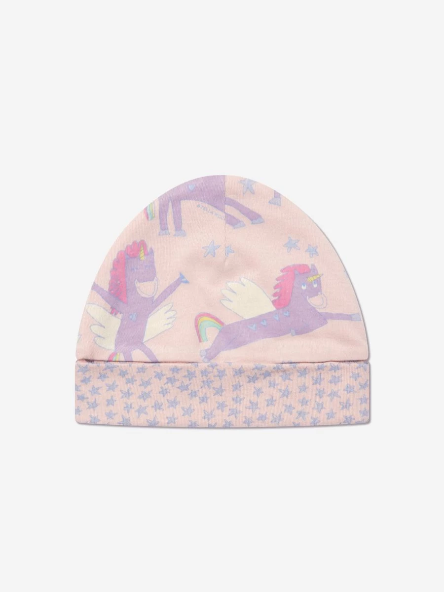 Stella McCartney Kids Baby Girls Pink Babygrow Set - Soft Cotton Romper & Bodysuit Outfit