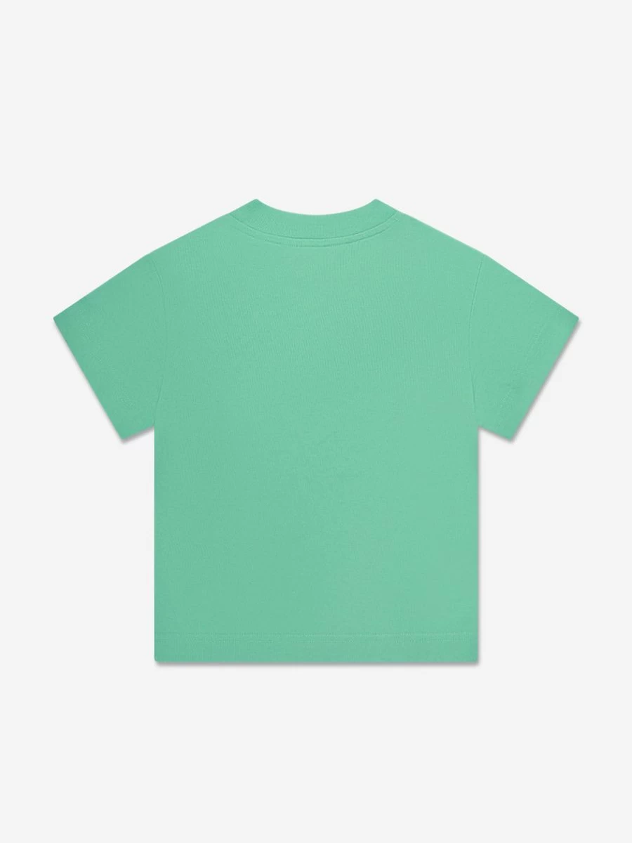 Palm Angels Boys Green Palm Waves Graphic T-Shirt