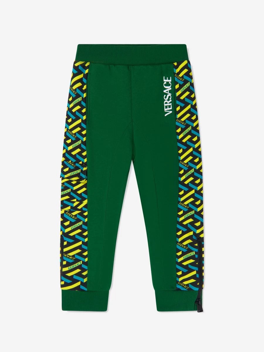 Versace Boys' Logo Joggers - Kids' Casual Pants | Childsplay Collection