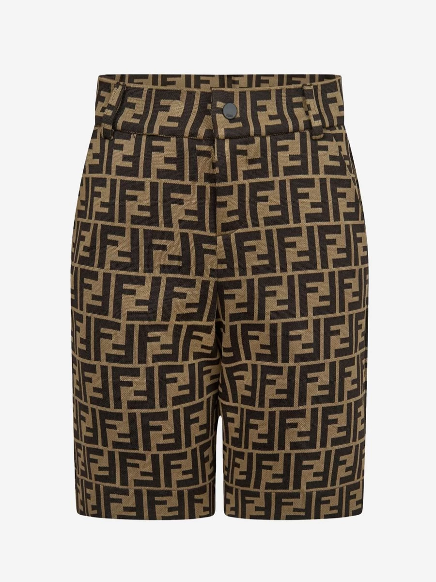 Fendi Kids Boys' Shorts - Stylish and Comfortable Playwear for Toddlers