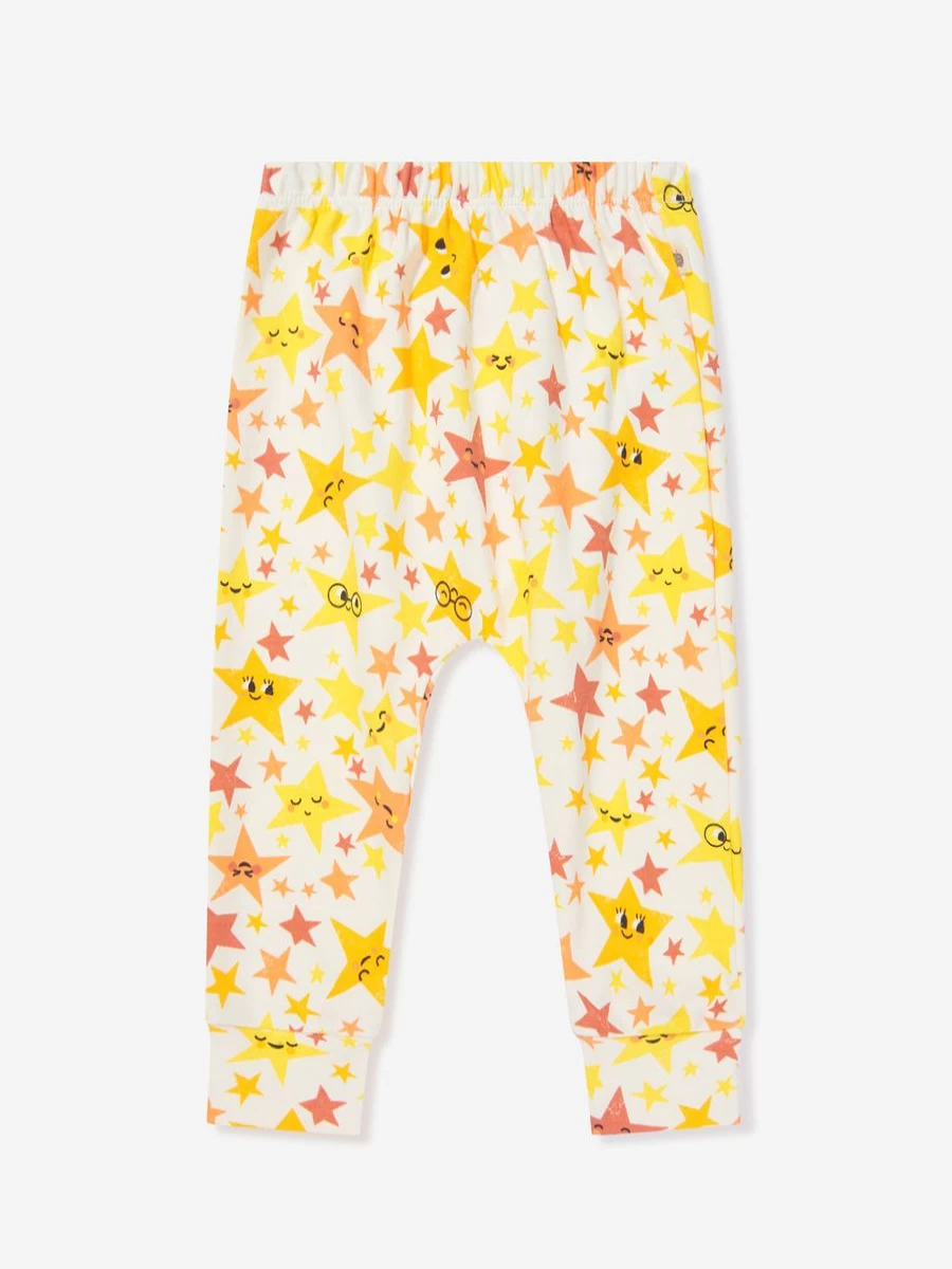 The Bonnie Mob Girls' Organic Cotton Lachlan Harem Pants | Comfortable Playwear