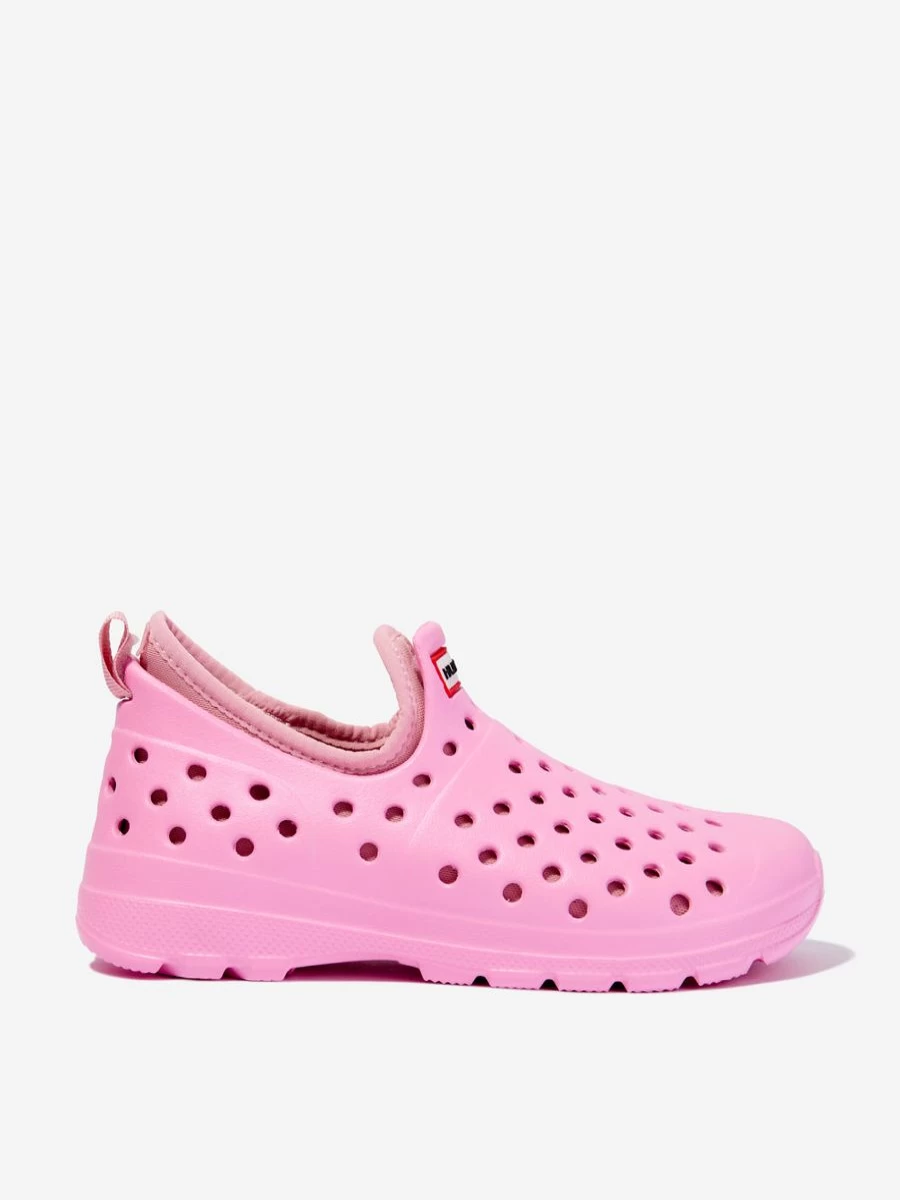 Hunter Teen Girls Pink Water Shoes for Outdoor Activities