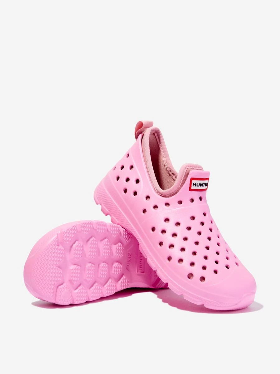 Hunter Teen Girls Pink Water Shoes for Outdoor Activities