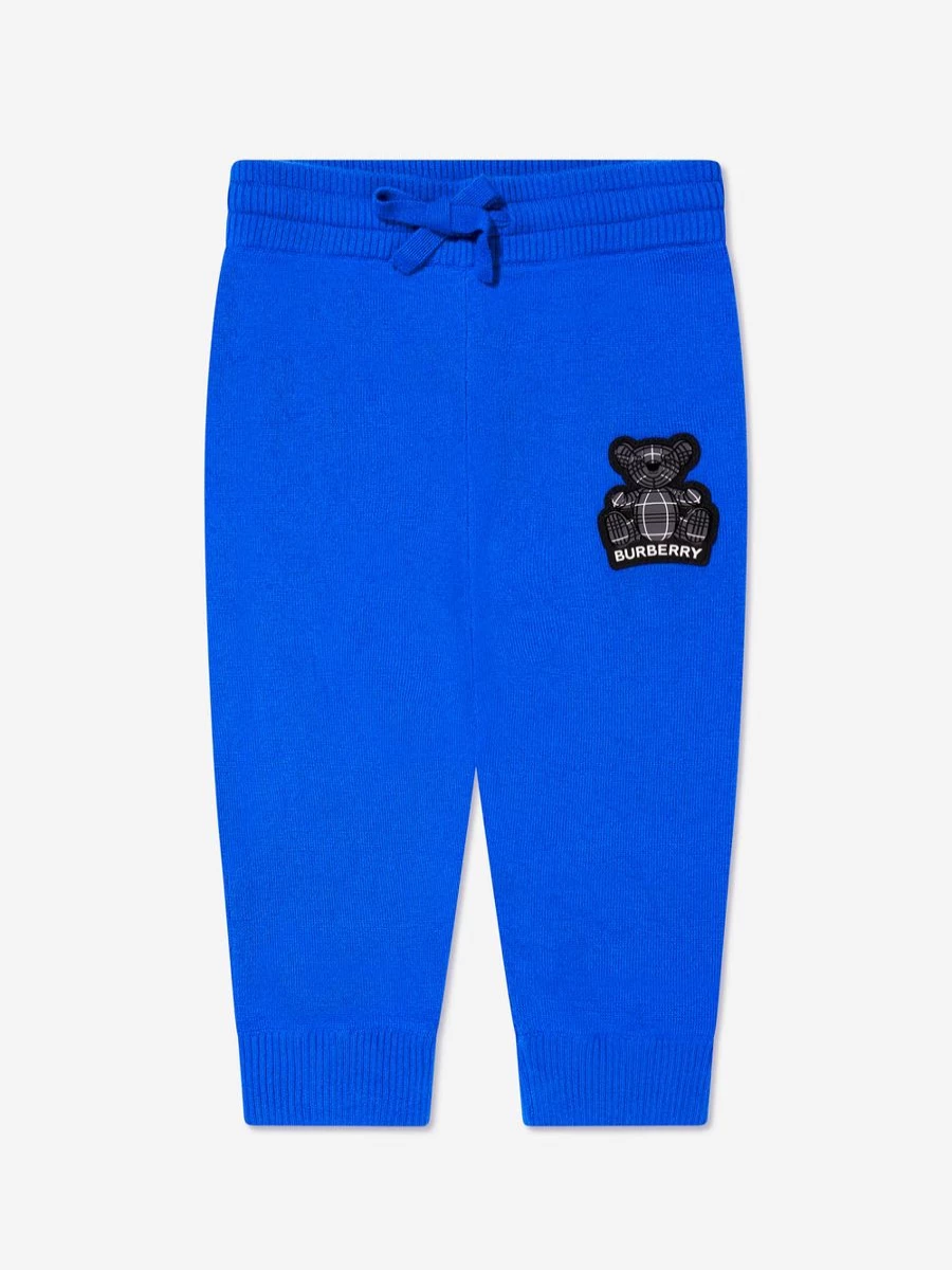 Burberry Kids Boys Otto Bear Print Joggers - Comfortable Cotton Trousers for Toddlers