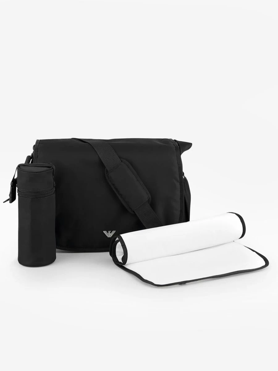 Emporio Armani Baby Changing Bag - 40cm Waterproof Diaper Bag for Infants & Toddlers | Stylish Nursery Travel Organizer