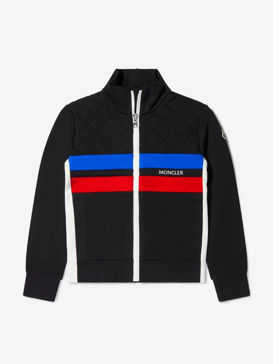 Moncler Enfant Boys' Logo Embroidered Sweatshirt - Premium Cotton Hoodie for Kids